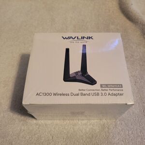 Wavlink WL-WN692A3 1300Mbps Dual-Band Wi-Fi Adapter - Black-New